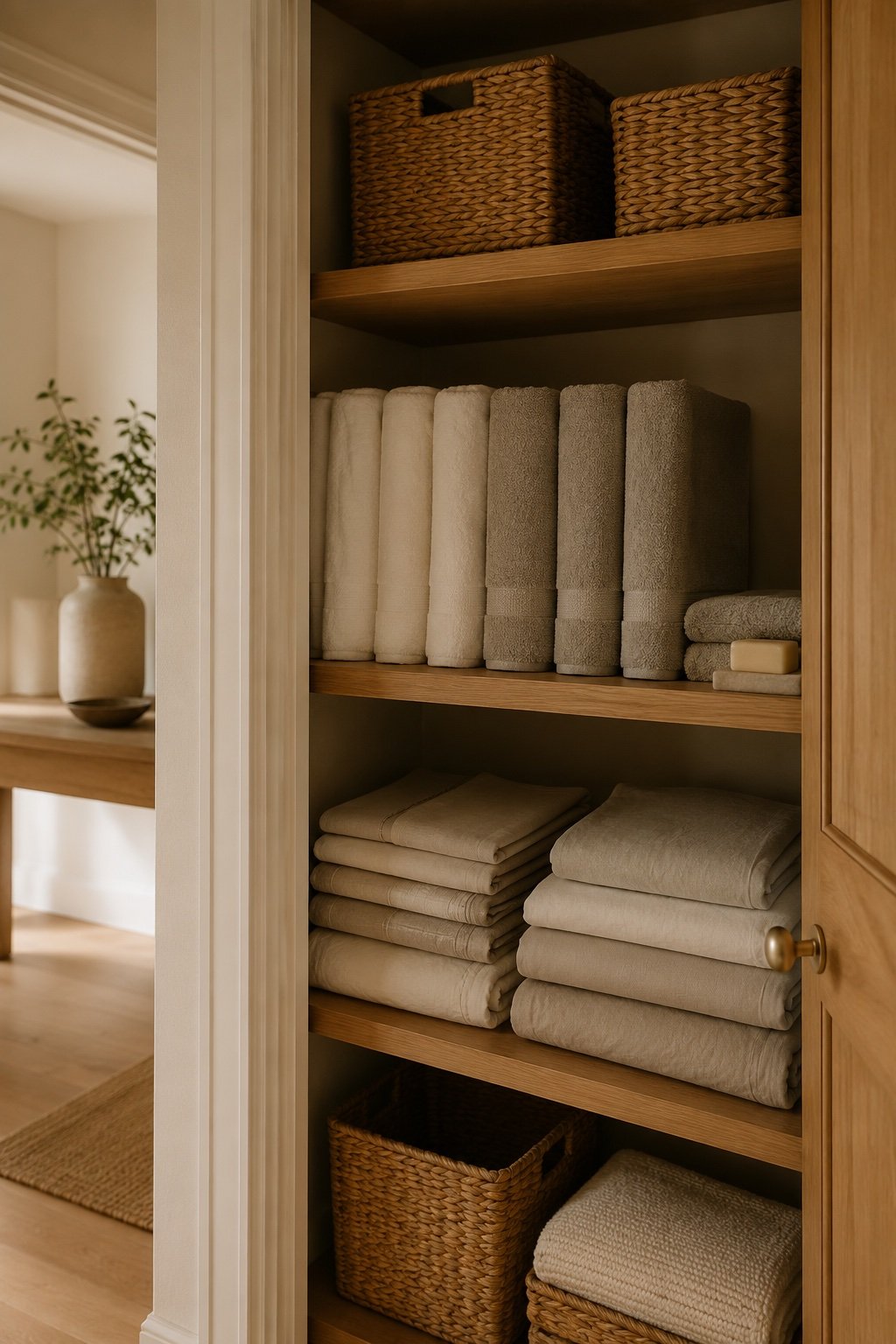 Linen Closet Organization That Survives Real Life