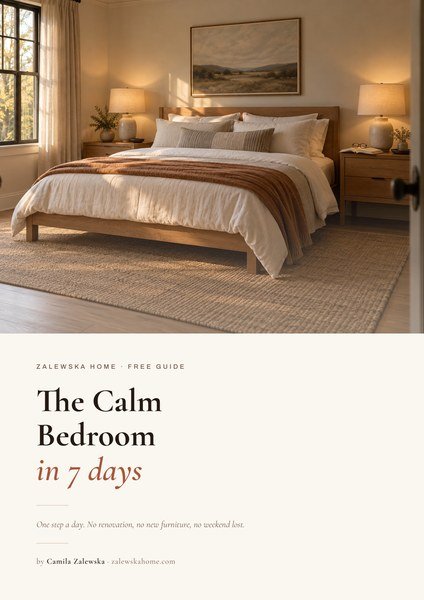 The Calm Bedroom in 7 Days guide cover